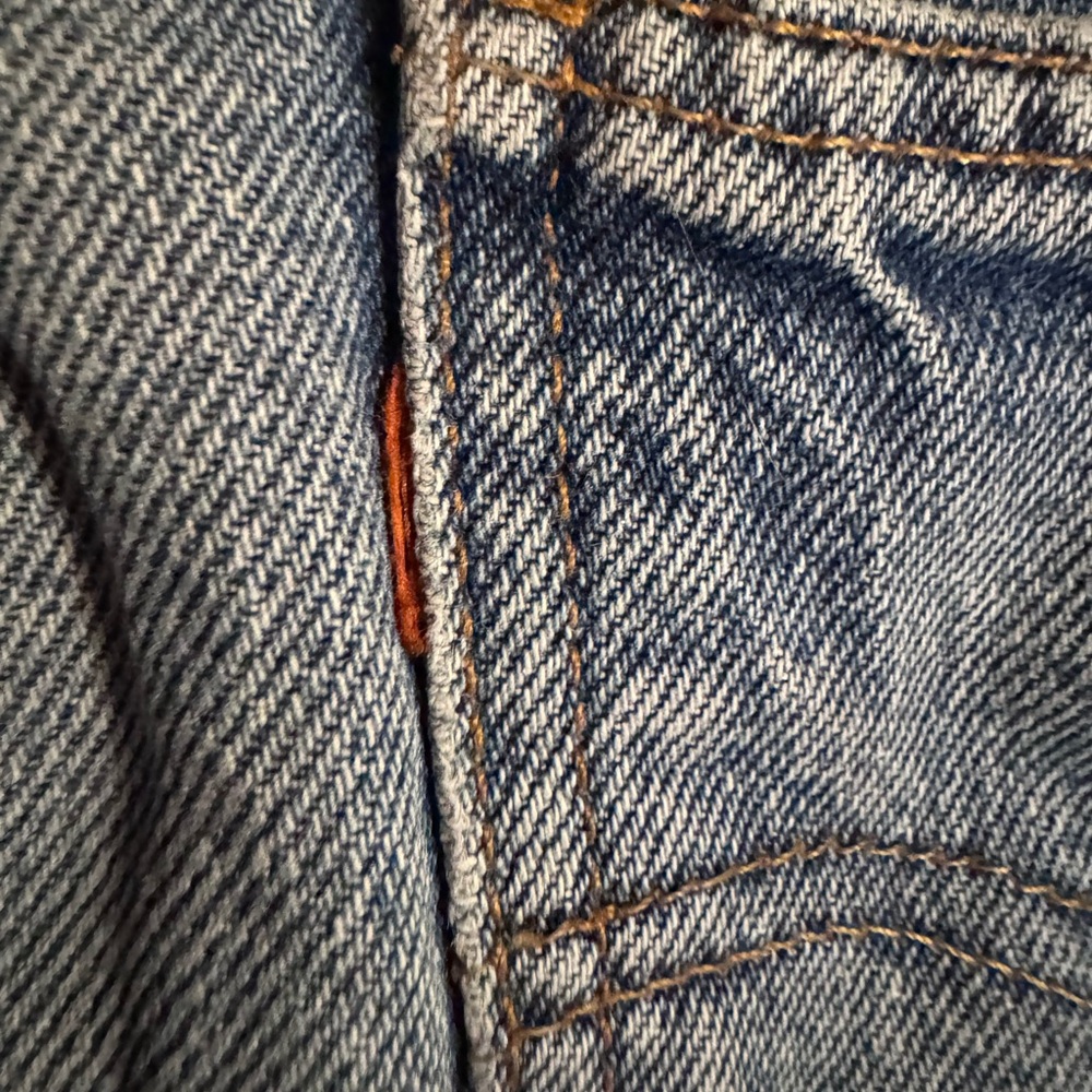 LEVIS 505 VINTAGE REGULAR FIT MADE IN PUERTO RICO -USA 32-33 - Picture 7 of 16